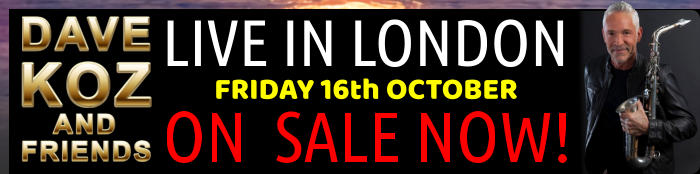 LIVE IN LONDON FRIDAY 16th OCTOBER